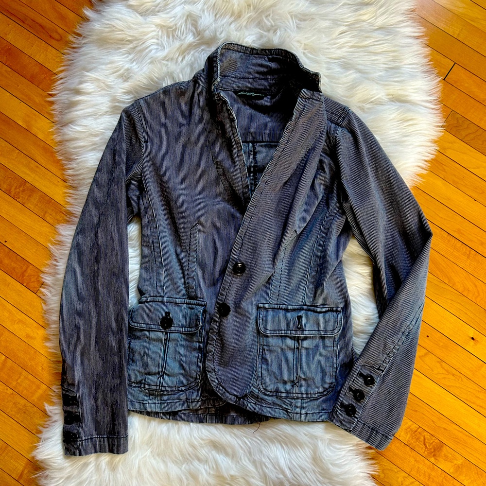 Eddie Bauer striped jacket